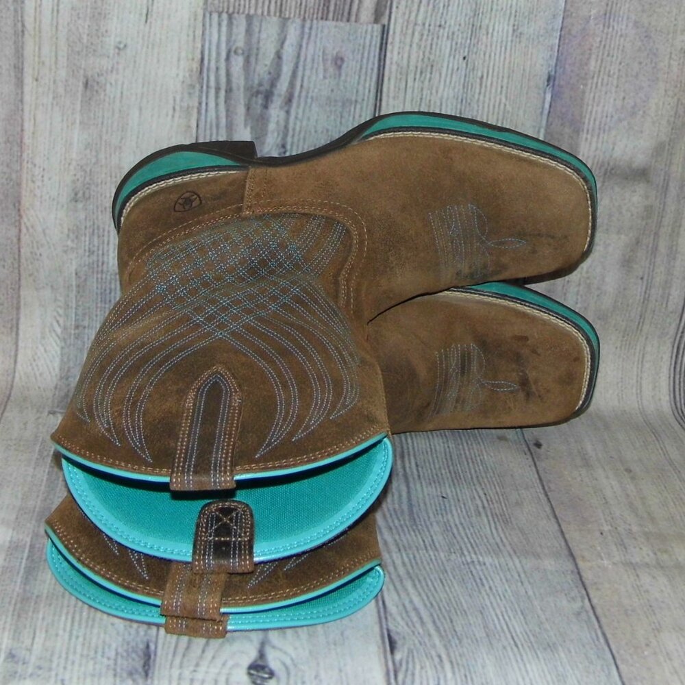 Ariat Anthem Venttek Distressed Java/Turquoise Co… - image 6